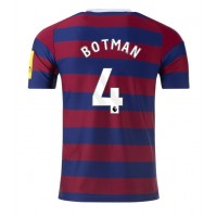 Maglia Calcio Newcastle United Sven Botman #4 Seconda Divisa 2024-25 Manica Corta